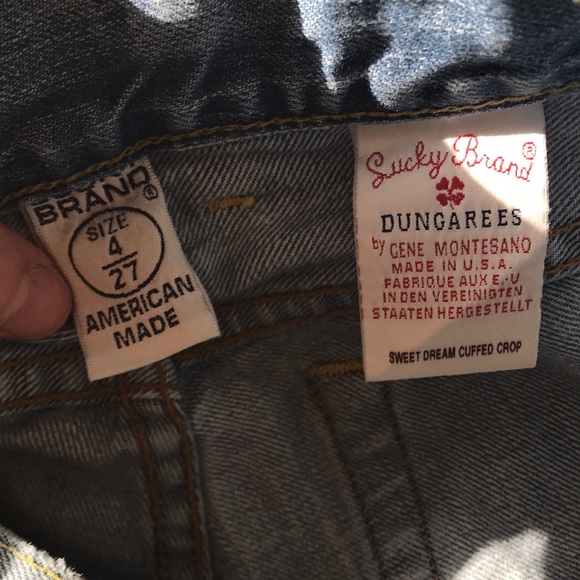 Lucky Brand Sweet Dream Cuffed Crop Jeans - Picture 6 of 8